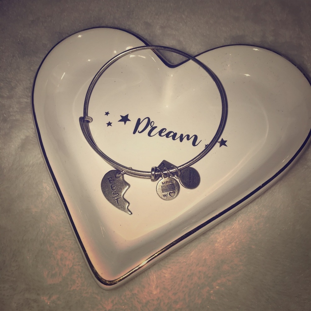 Alex and Ani Best heart bangle